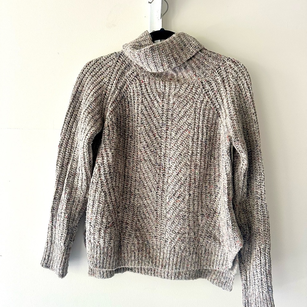 Madewell Multicolor Turtleneck Sweater - Picture 3 of 3